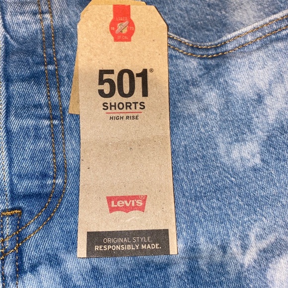 Levi’s Premium 501 Shorts / Brand New With Tags - Picture 3 of 9